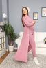 Womens 3 Piece Cardigan and Sweater and Pants Knitted Co Ord Set WTWCD453