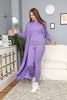 Womens 3 Piece Cardigan and Sweater andPants Knitted Co Ord Set WTWCD449