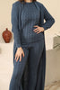 Womens 3 Piece Cardigan and Sweater and Pants Knitted Co Ord Set WTWCD454