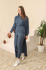 Womens 3 Piece Cardigan and Sweater and Pants Knitted Co Ord Set WTWCD454