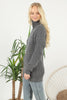 Women's Pattern Knitted High Neck Sweater by Memnu - MEWS610