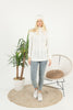 Women's Pattern Knitted High Neck Sweater by Memnu - MEWS614