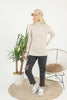 Women's Pattern Knitted High Neck Sweater by Memnu - MEWS622