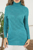 Women's Pattern Knitted High Neck Sweater by Memnu - MEWS626