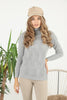 Women's Pattern Knitted High Neck Sweater by Memnu - MEWS630