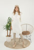Womens Knitted Pattern High Neck Dress MEWKND159