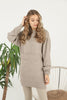 Womens Knitted Pattern Dress MEWKND167