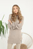 Womens Knitted Pattern Dress MEWKND167