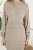 Womens Knitted Pattern Dress MEWKND167