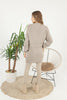 Womens Knitted Pattern Dress MEWKND167