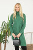 Womens Knitted Pattern High Neck Dress MEWKND166