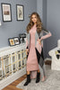 Womens 2 Piece Cardigan and Dress Knitted Co Ord Set WTWCD463