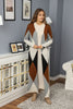 Womens 2 Piece Cardigan and Dress Knitted Co Ord Set WTWCD465