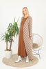 Womens 2 Piece Cardigan and Dress Knitted Co Ord Set WTWCD490
