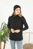 Women's Pattern Knitted High Neck Sweater by Memnu - MEWS637