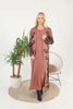 Womens 2 Piece Cardigan and Dress Knitted Co Ord Set WTWCD504