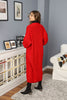 Womens Knitted Pattern Extra Heavy Cardigan Coat WTWCC32