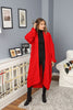 Womens Knitted Pattern Extra Heavy Cardigan Coat WTWCC32