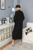 Womens Knitted Pattern Extra Heavy Cardigan Coat WTWCC33