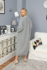 Womens Knitted Pattern Extra Heavy Cardigan Coat WTWCC34