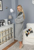 Womens Knitted Pattern Extra Heavy Cardigan Coat WTWCC34
