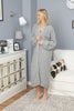 Womens Knitted Pattern Extra Heavy Cardigan Coat WTWCC34