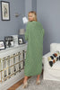 Womens Knitted Pattern Extra Heavy Cardigan Coat WTWCC35