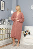 Womens Knitted Pattern Extra Heavy Cardigan Coat WTWCC36