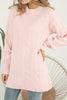 Womens Knitted Pattern Dress MEWKND211