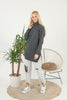 Womens Knitted Pattern High Neck Dress MEWKND218