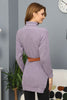 Womens Knitted Belted High Neck Dress MEWKND231