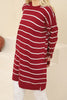 Womens Knitted Striped Detail Dress MEWKND247
