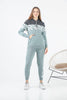 Womens 2 Piece Knitted Hooded Co Ord Set WTWCD556