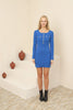 Women's Button Knit Detail Dress - MWSD163