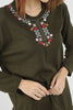 Women's Embroidered Knit Detail Top - WST228