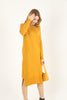 Womens Knitted Pattern Detail Dress MEWKND275