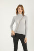 Women's Knitted High Neck Light Sweater by Memnu - MEWS680