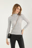 Women's Knitted High Neck Light Sweater by Memnu - MEWS680