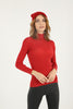 Women's Knitted High Neck Light Sweater by Memnu - MEWS681