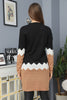 Womens Knitted Pattern Button Detail Dress MEWKND318