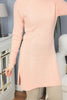 Womens Knitted Pattern Detail Dress MEWKND329