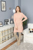 Womens Knitted Pattern Detail Dress MEWKND329