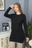 Womens Knitted Pattern Detail Dress MEWKND332