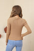 Women's Button Knit Detail Top - WST231