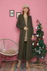 Women's Knitted Maxi Cardigan by Memnu - MEWS710