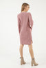 Womens Knitted Pocket Detail Dress MEWKND356