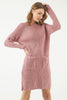 Womens Knitted Pocket Detail Dress MEWKND356