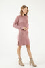 Womens Knitted Pocket Detail Dress MEWKND356