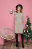 Womens Knitted Pocket Detail Dress MEWKND357