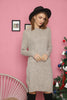 Womens Knitted Pocket Detail Dress MEWKND357